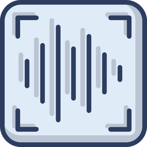 Voice technology electronics voice recognition icon Voice technology electronics voice recognition icon