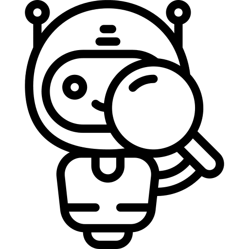 Bot help assistant virtual icon
