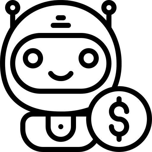 Bot robot bot communications icon Bot robot bot communications icon