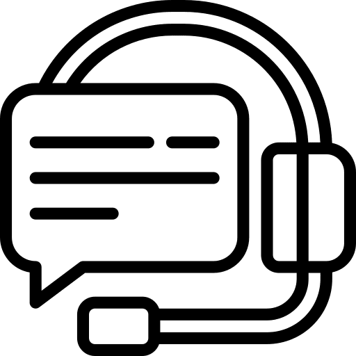 Customer service agent technical support user icon