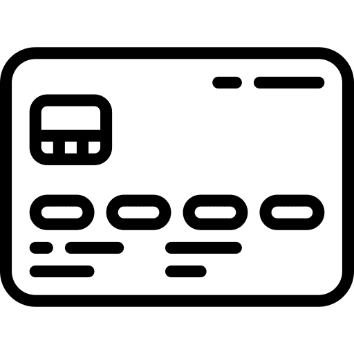 Credit card pay card payment pay icon