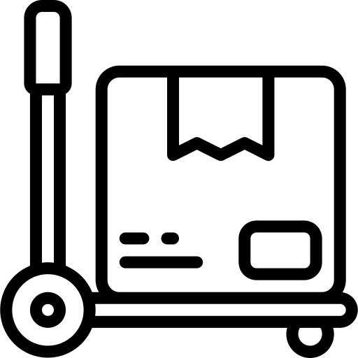 Parcel parcel package shipping icon