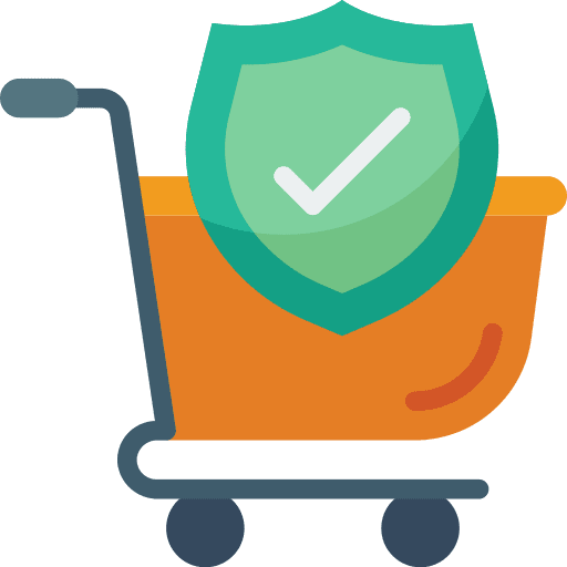 Shopping trolley store shopping trolley trolley icon