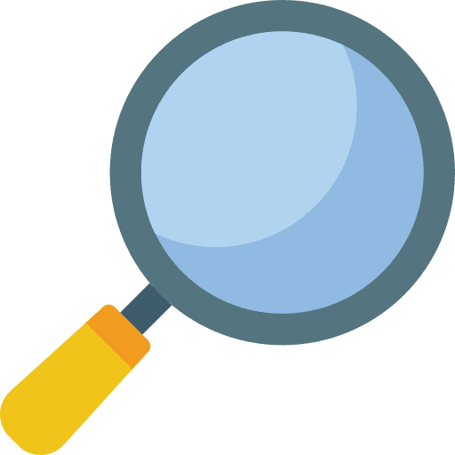Magnifying glass zoom loupe magnifying glass icon