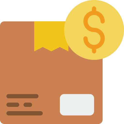 Package stock cardboard shipping icon