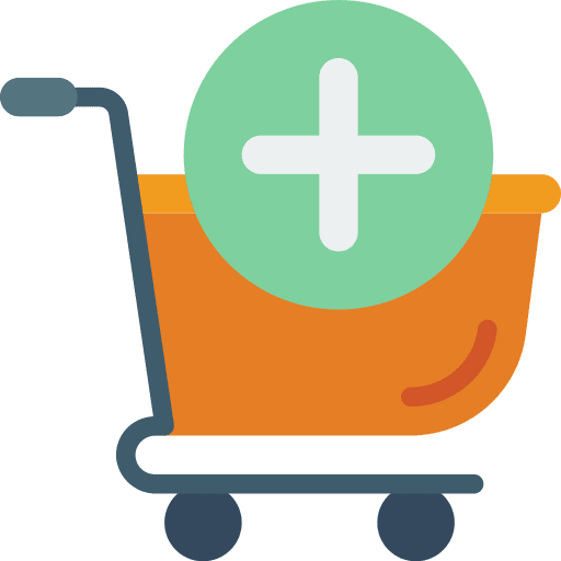 Add to cart commerce and shopping commerce shopping center icon