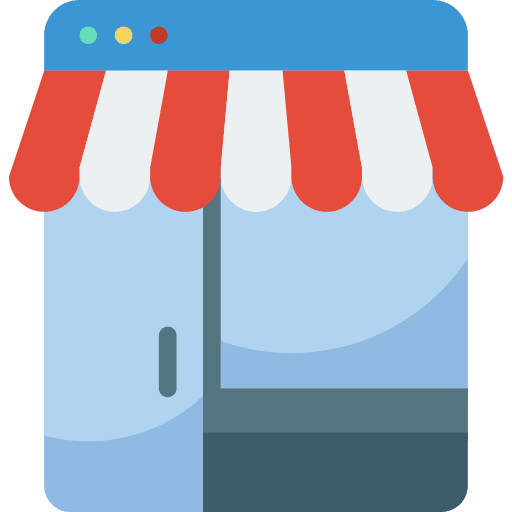 Online shop browser online shop ecommerce icon