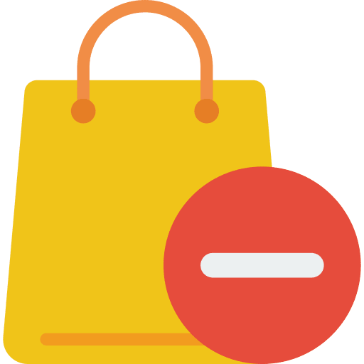Shopping bag business supermarket commerce and shopping icon
