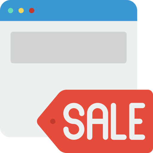 Web browser commerce and shopping website web browser icon