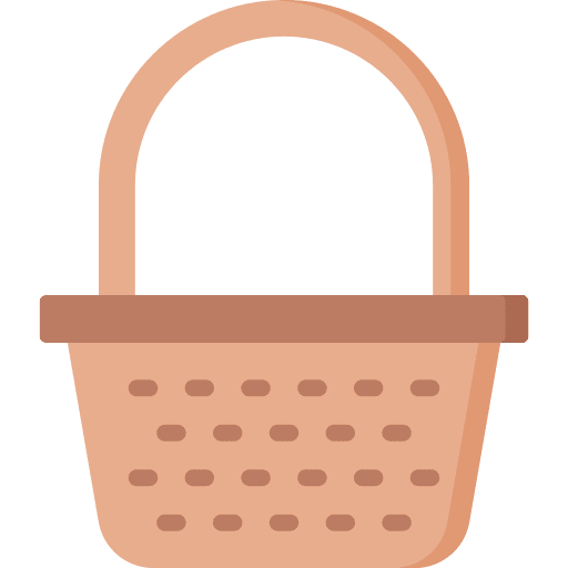 Basket picnic basket basket vacation icon Basket picnic basket basket vacation icon