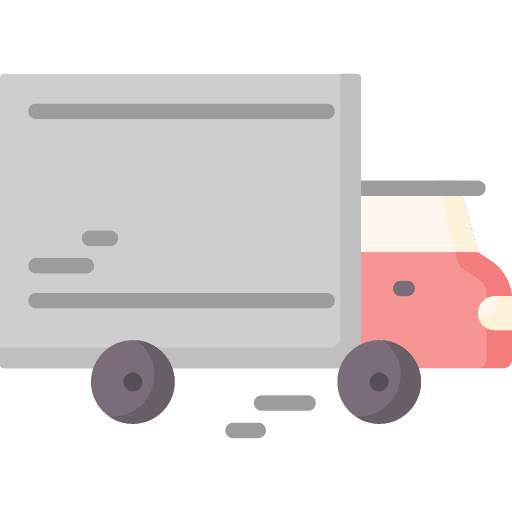 Delivery truck transportation cargo truck shipping and delivery icon Delivery truck transportation cargo truck shipping and delivery icon