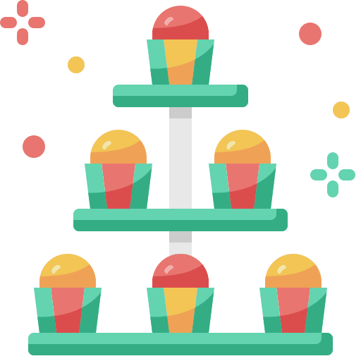 Cupcakes cupcakes party chocolates icon Cupcakes cupcakes party chocolates icon