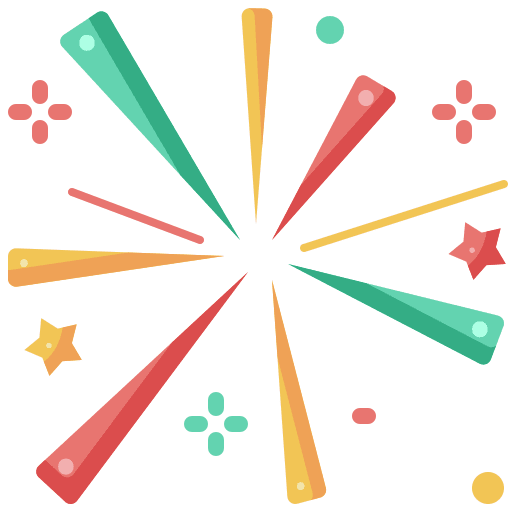 Firework rocket holidays culture icon Firework rocket holidays culture icon
