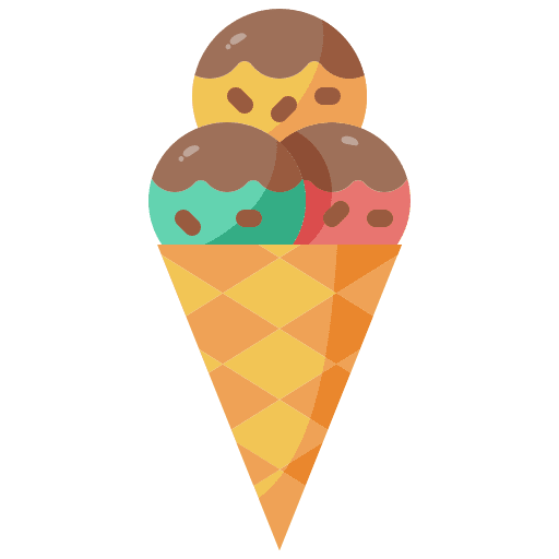 Ice cream summertime food and restaurant dessert icon Ice cream summertime food and restaurant dessert icon