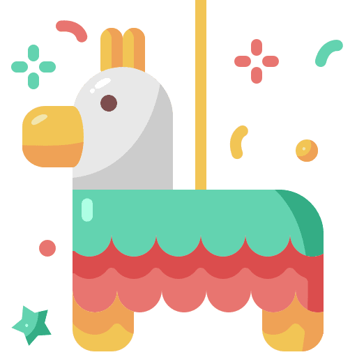 Piñata donkey piñata sweets icon Piñata donkey piñata sweets icon