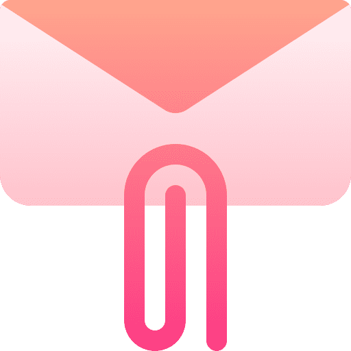 Attachment message interface communications icon Attachment message interface communications icon