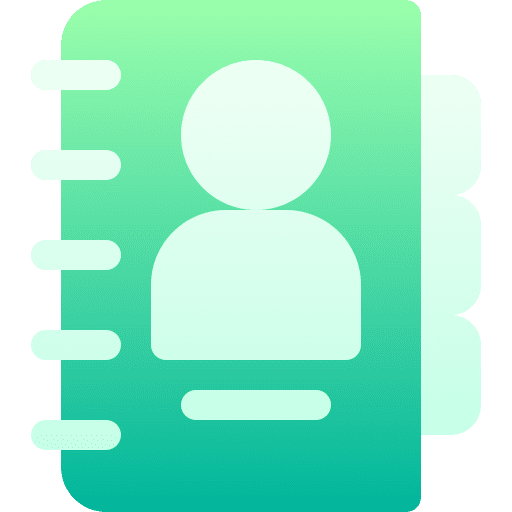 Contact book address book agenda communications icon Contact book address book agenda communications icon
