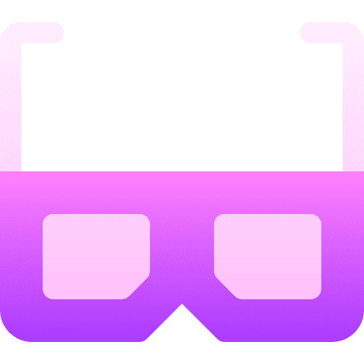3d glasses movie cinema 3d glasses icon