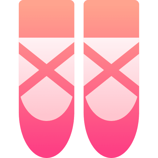 Ballet balance feet ballet icon