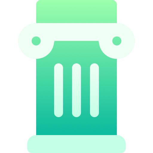 Column history artistic story icon