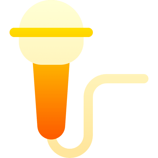 Microphone speaker music singer icon Microphone speaker music singer icon