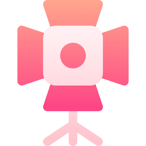 Spotlight technology lights illumination icon Spotlight technology lights illumination icon