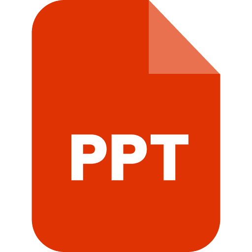 Ppt ppt ppt extension files and folders icon