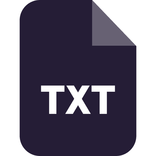 Txt extension file txt icon Txt extension file txt icon