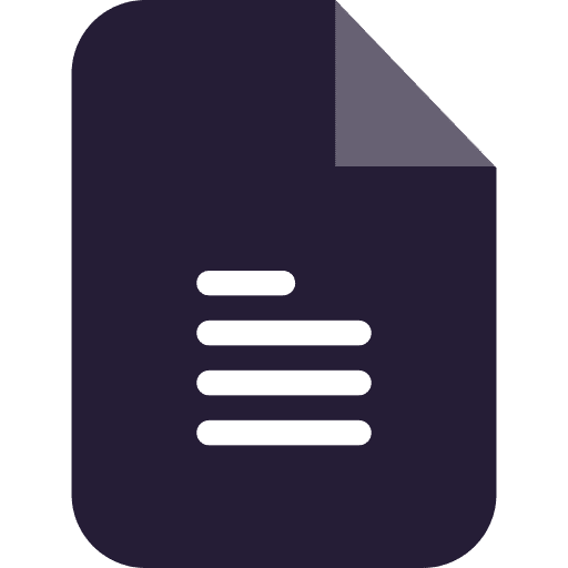 Text txt file document icon Text txt file document icon
