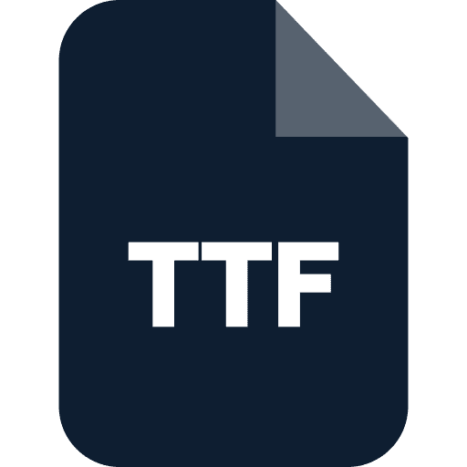 Ttf format ttf document icon Ttf format ttf document icon