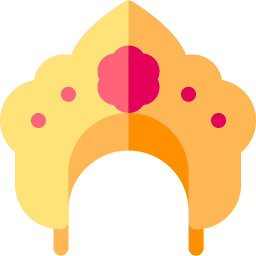 Kokoshnik fashion traditional russia icon