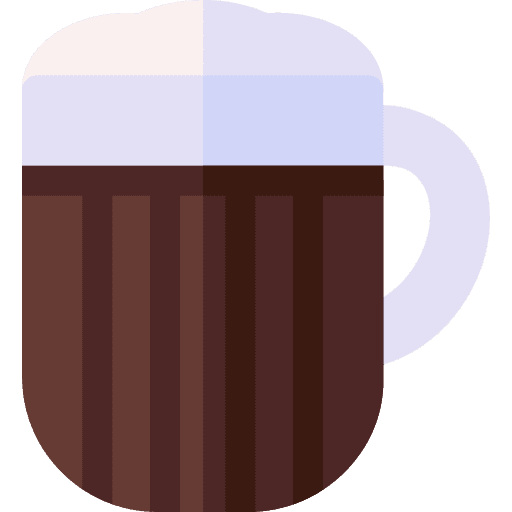 Kvas beer russian drink icon