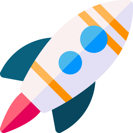 Rocket rocket space shuttle rocket ship icon