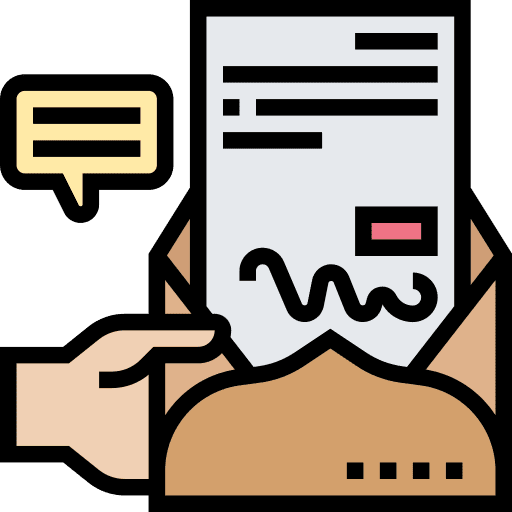 Letter postal service communication email icon