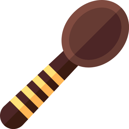Spoon spoon scoop wooden spoon icon