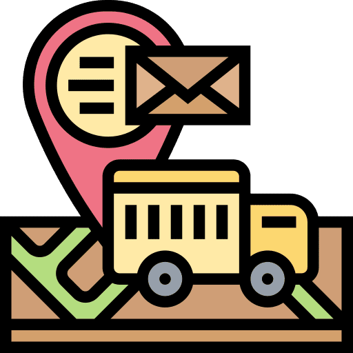 Navigation shipping and delivery commerce and shopping navigator icon Navigation shipping and delivery commerce and shopping navigator icon