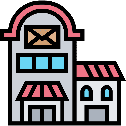 Post office post office post shipping and delivery icon Post office post office post shipping and delivery icon
