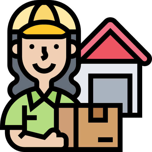 Send postal service postal shipping and delivery icon