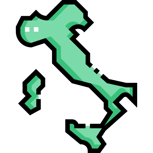 Italy nation italy maps and location icon Italy nation italy maps and location icon