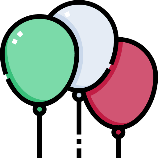 Balloon party celebration balloon icon Balloon party celebration balloon icon
