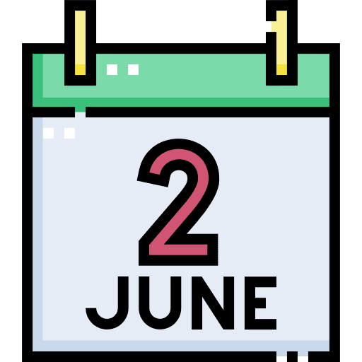 Festa della repubblica italian calendar celebration icon Festa della repubblica italian calendar celebration icon