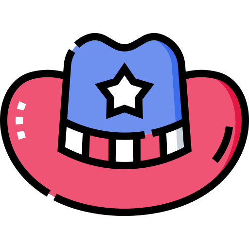 Cowboy western united states of america cowboy icon Cowboy western united states of america cowboy icon
