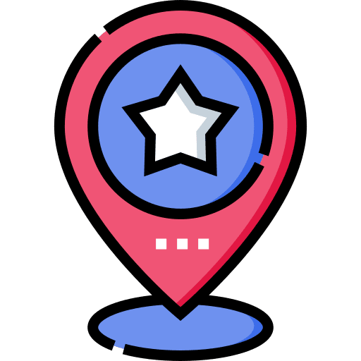 Location star usa location icon