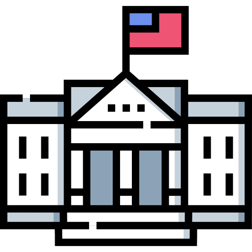 White house white house united states of america president icon
