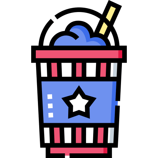Drink straw take away usa icon Drink straw take away usa icon