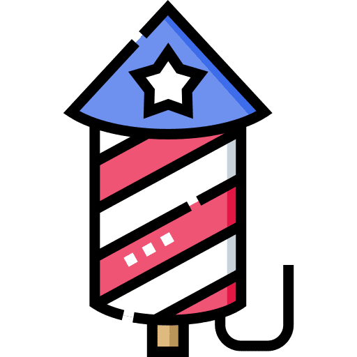 Fireworks fireworks birthday and party celebration icon Fireworks fireworks birthday and party celebration icon