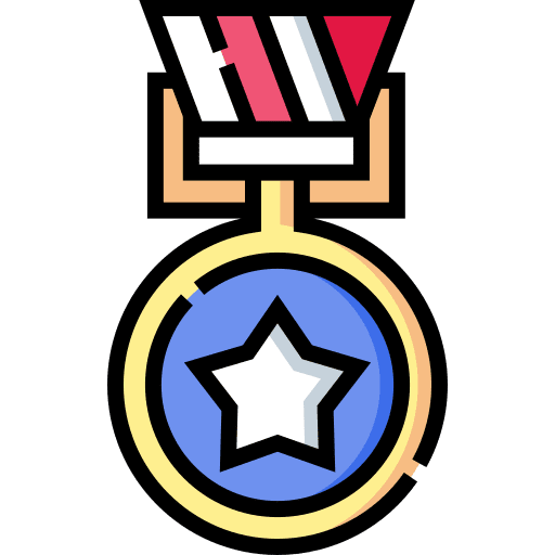 Medal cultures insignia usa icon Medal cultures insignia usa icon