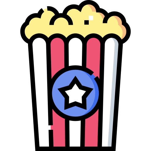 Pop corn snack usa pop corn icon Pop corn snack usa pop corn icon