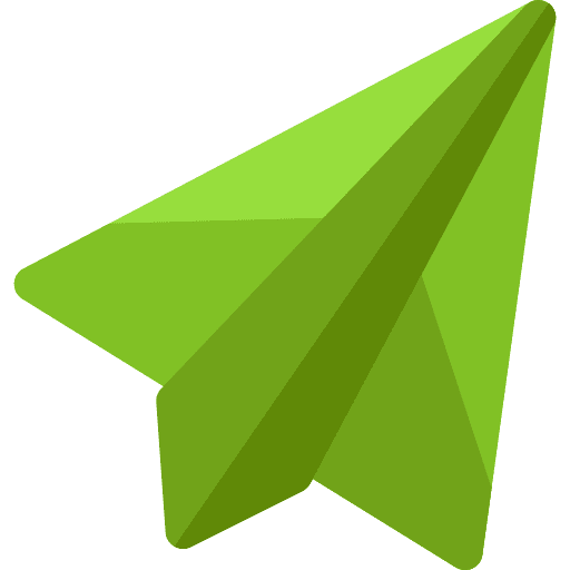 Paper plane craft paper plane art icon