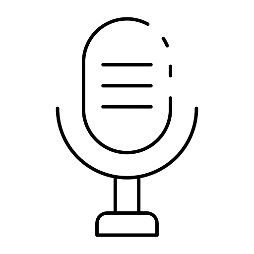 Mic mic microphone electronics icon